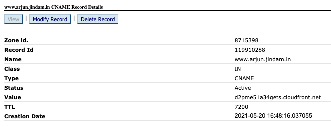 DNS Records